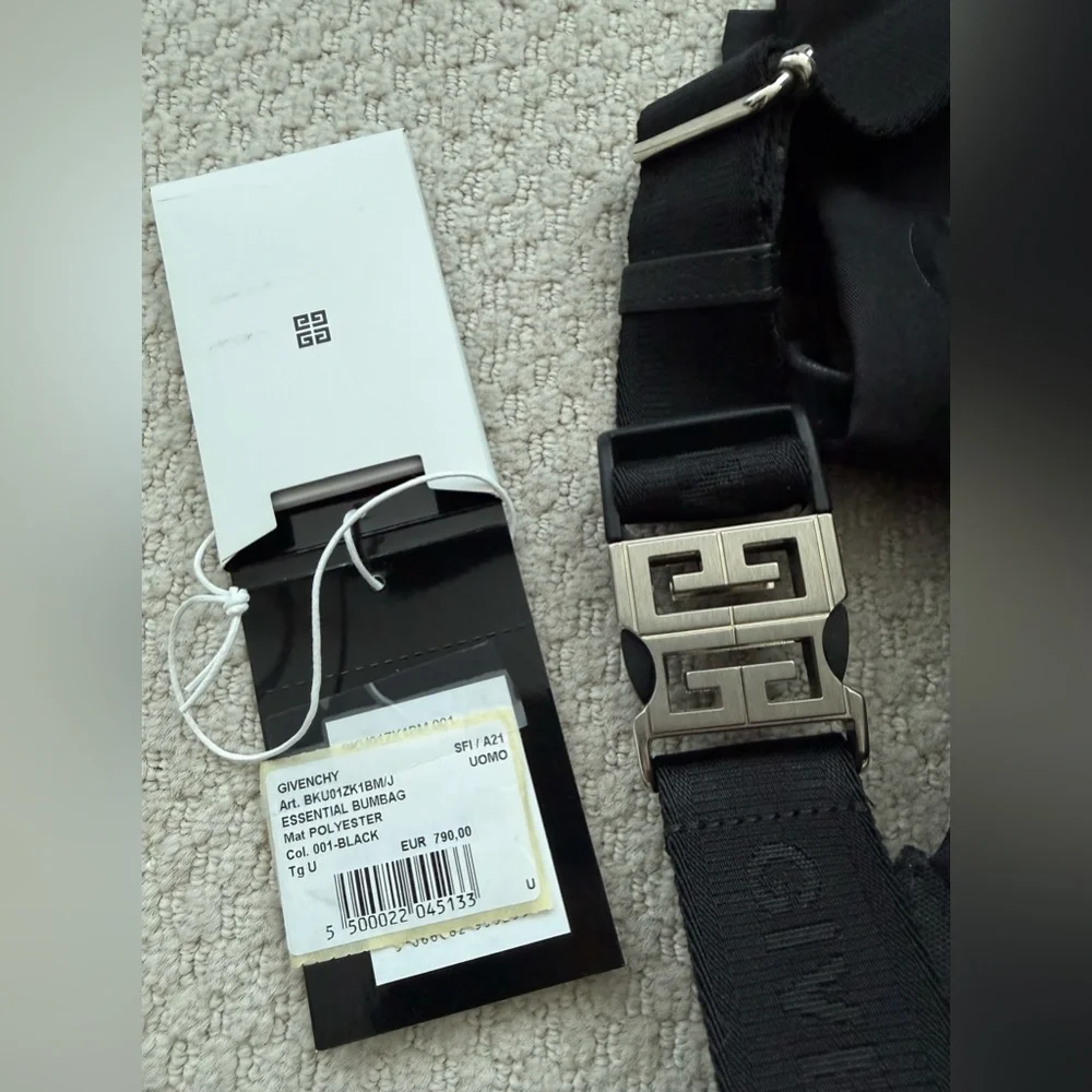 Givenchy Black Belt Bag Waist Bag - Picture 3 of 9
